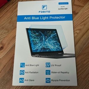 1 NEW 15.5” 15.6 Laptop Screen Protector with anti blue light